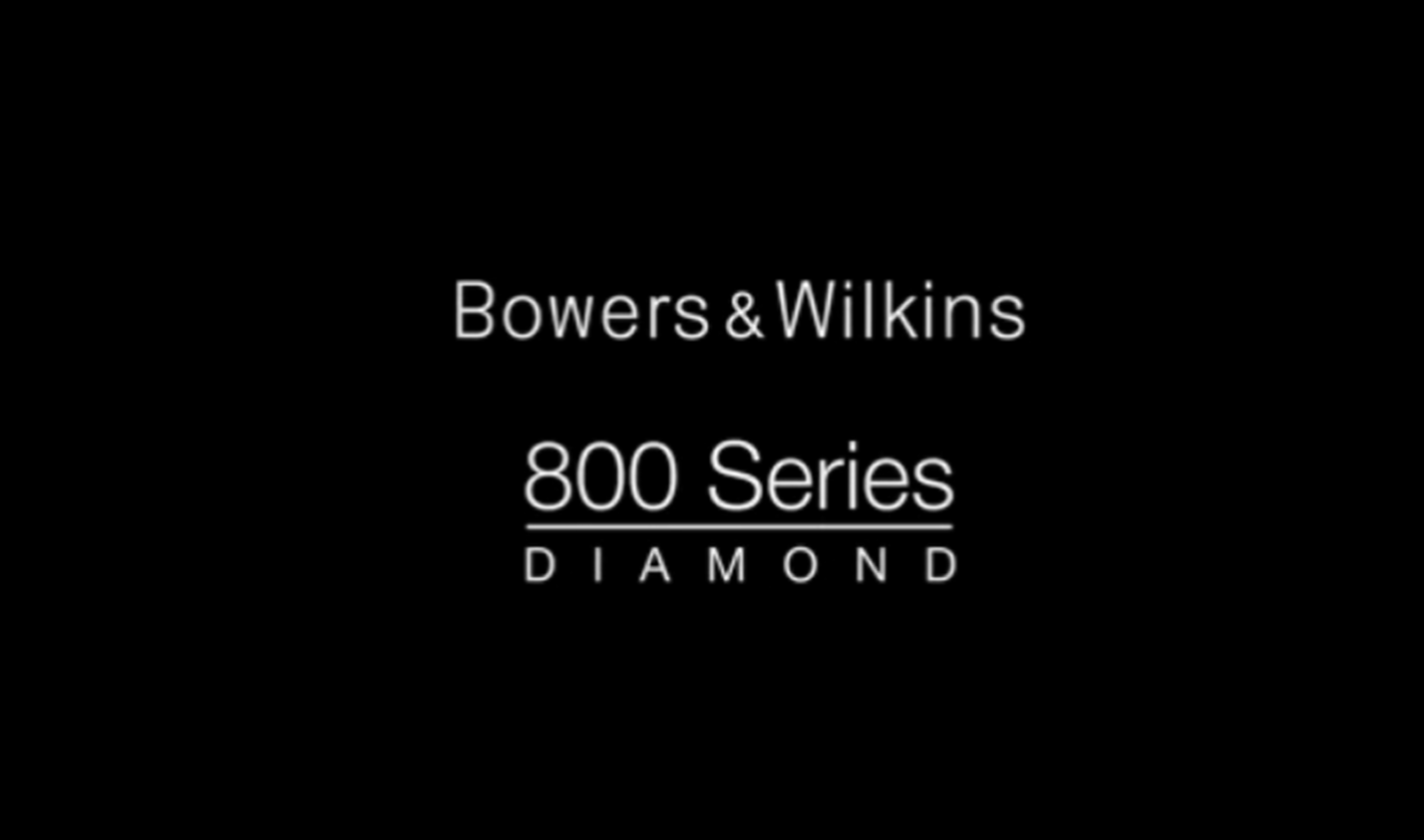 B&W 800 Series Diamond 发展过程
