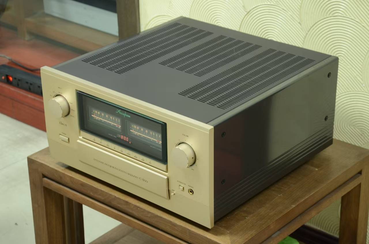日本 金嗓子 Accuphase E-800 旗艦E800甲類合併功放