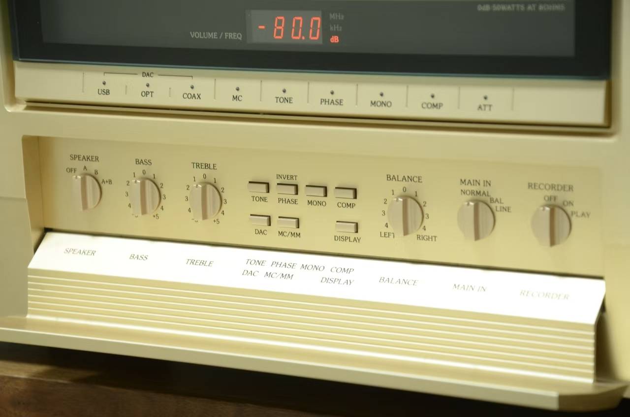 日本 金嗓子 Accuphase E-800 旗艦E800甲類合併功放