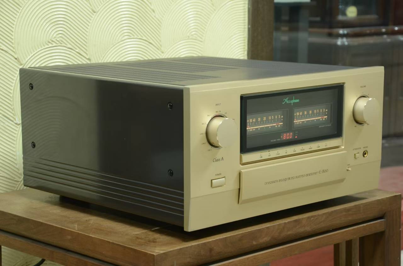 日本 金嗓子 Accuphase E-800 旗艦E800甲類合併功放