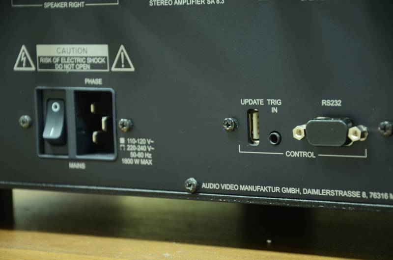 德國 AVM SA8.3 立體聲後級放大器