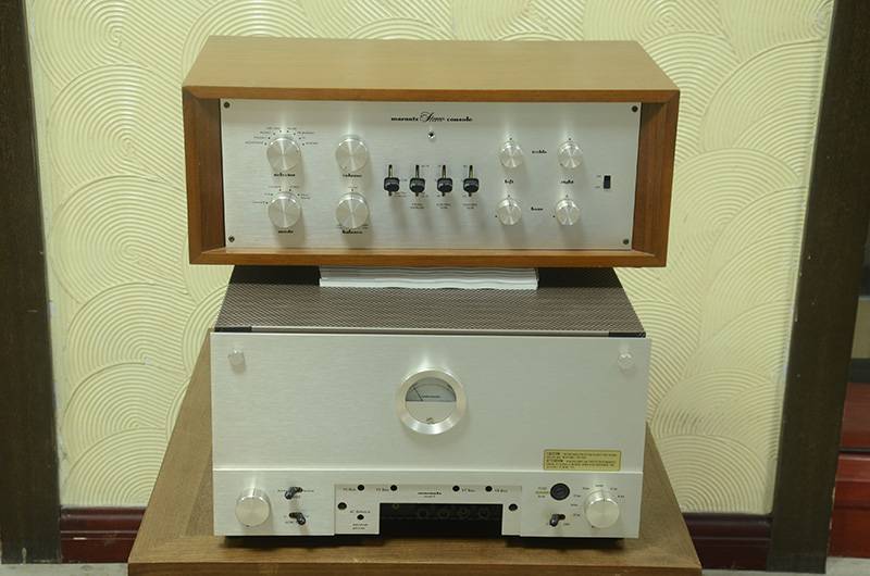 馬蘭士 marantz 7+9 電子管前後級功放 膽機