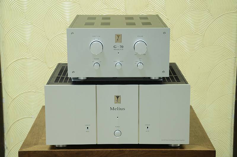 日本  Kondo G-70i+Melius 前后級膽功放 電子管放大器