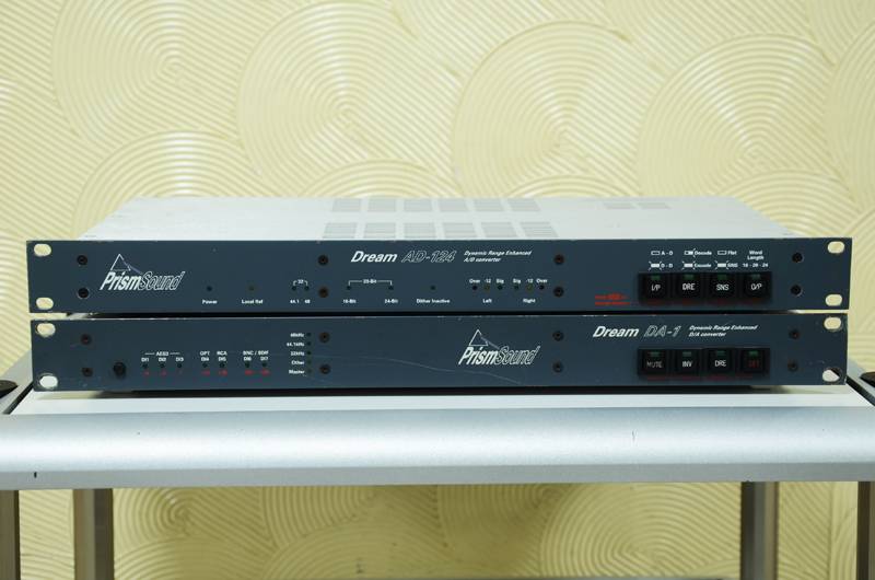 英國 PrismSound Dream AD-124 模數轉換器+ DA-1 數模轉換器