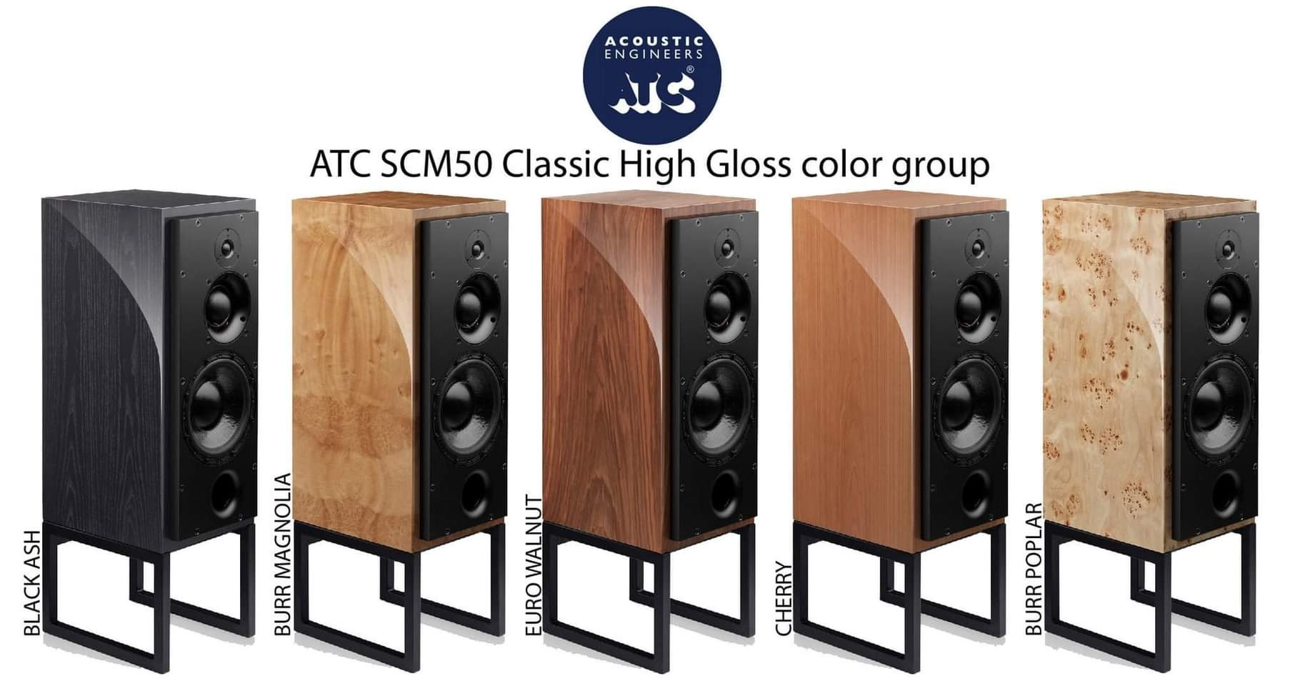英國 ATC SCM50PSL 書架音箱－ATC最經典的揚聲器聲器