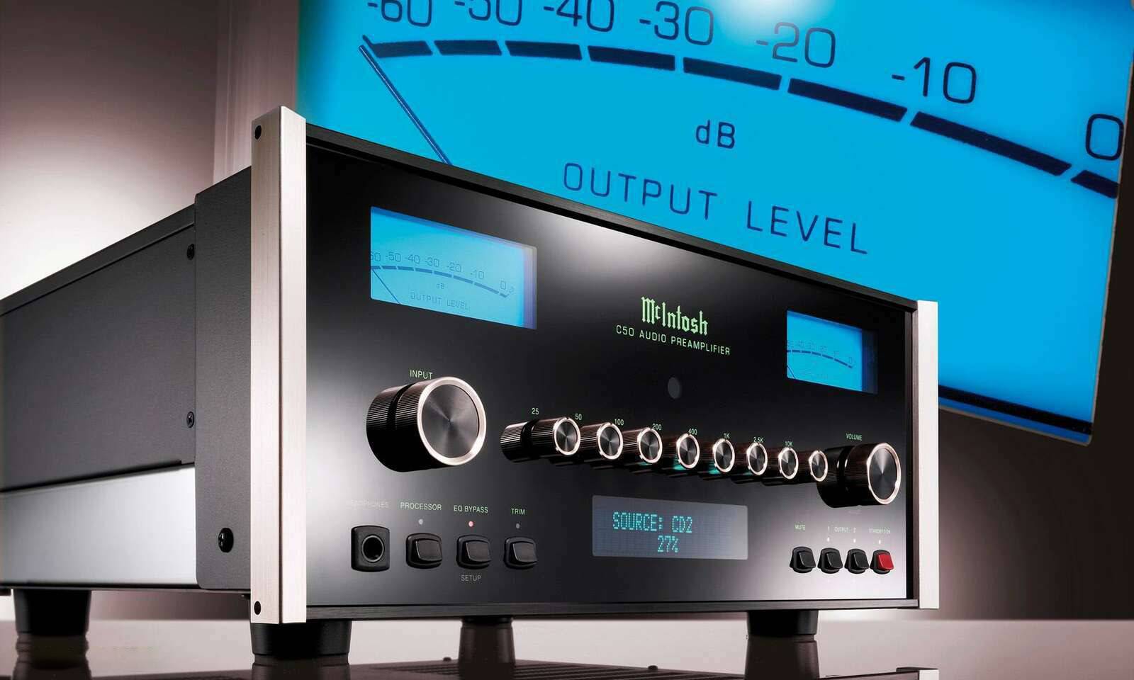 美國麥景圖McIntosh C50全功能前級放大器&mdash;&mdash;功能全面、性能紮實的經典前級