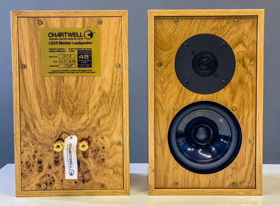 英國 貴涵 Graham Audio Chartwell LS3/5 45週年限量版 書架音箱－最權威的複刻版